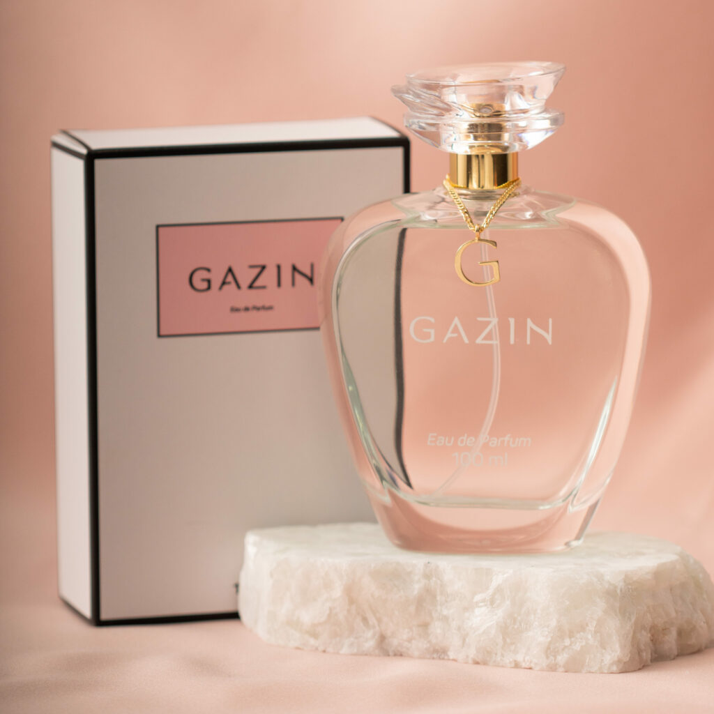 perfume Gazin com fragrância exclusiva