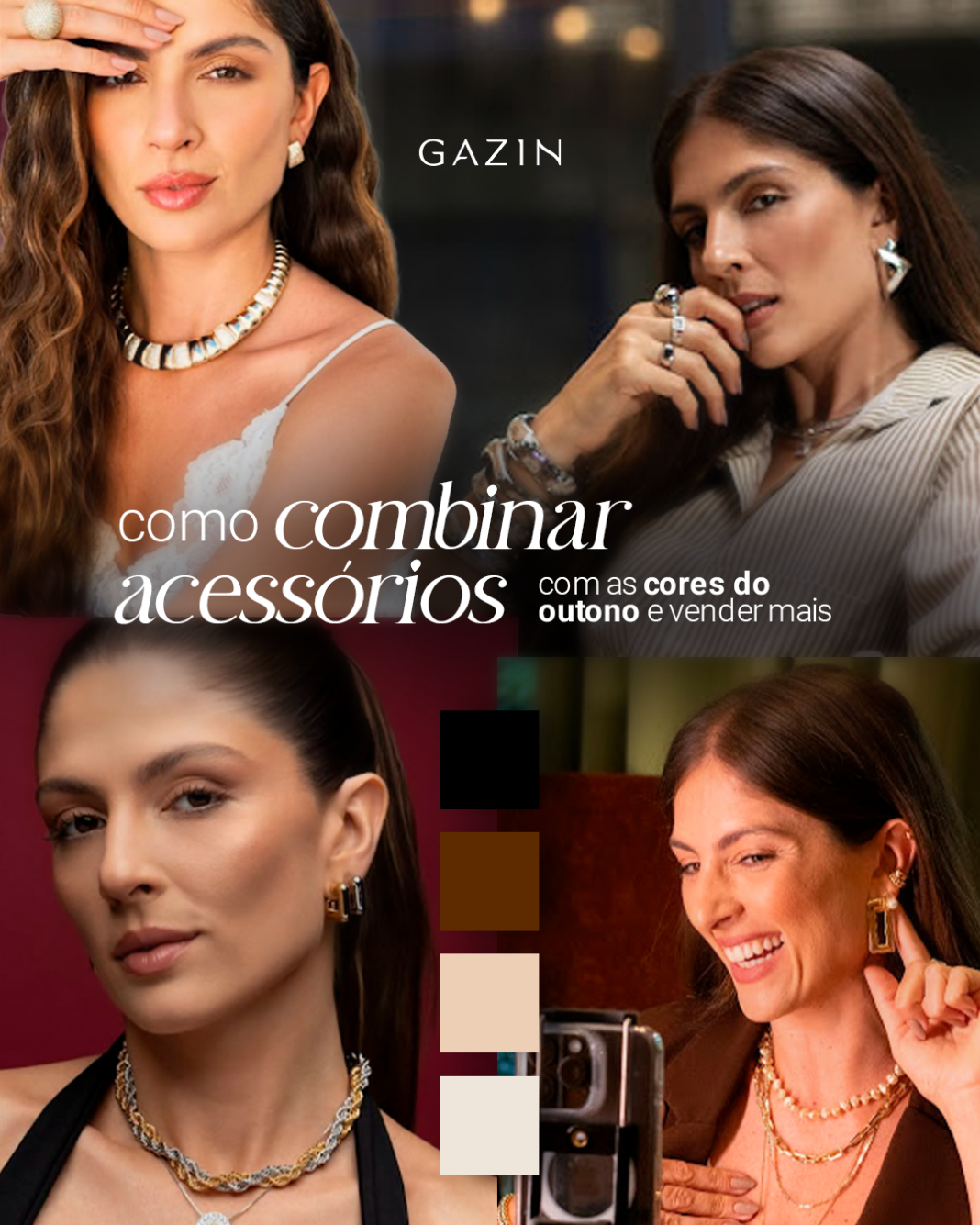 Cores do outono 2026 Artigo Gazin