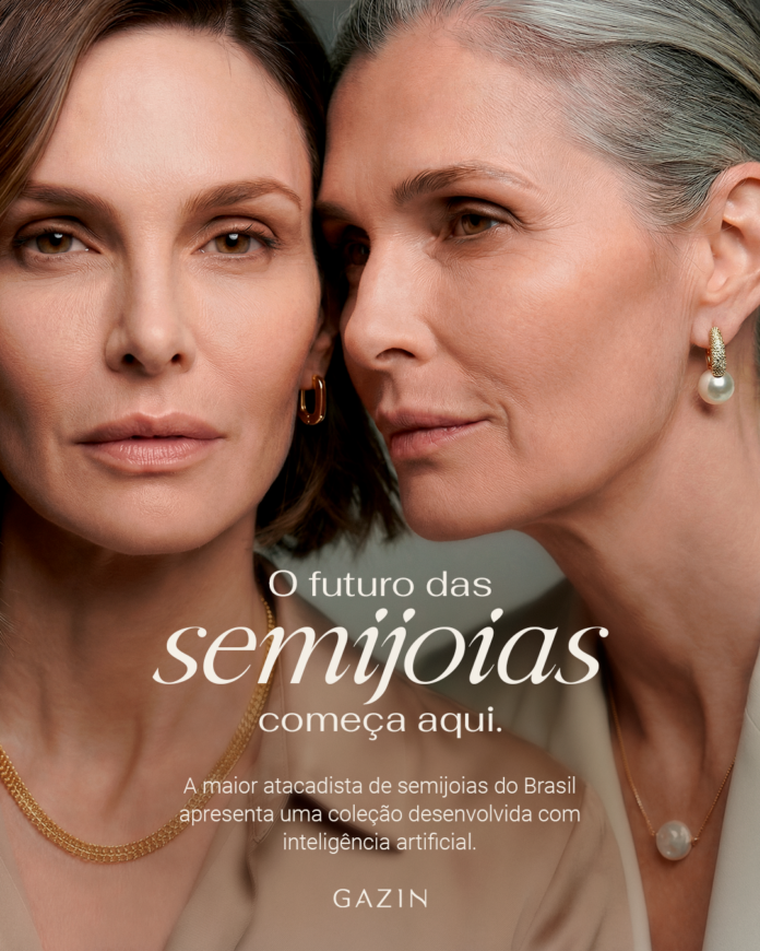 Capa artigo. A maior atacadista de semijoias do Brasil apresenta uma coleção desenvolvida com Inteligência Artificial