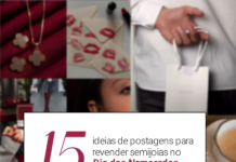 15 ideias de postagens para revender semijoias no Dia dos Namorados